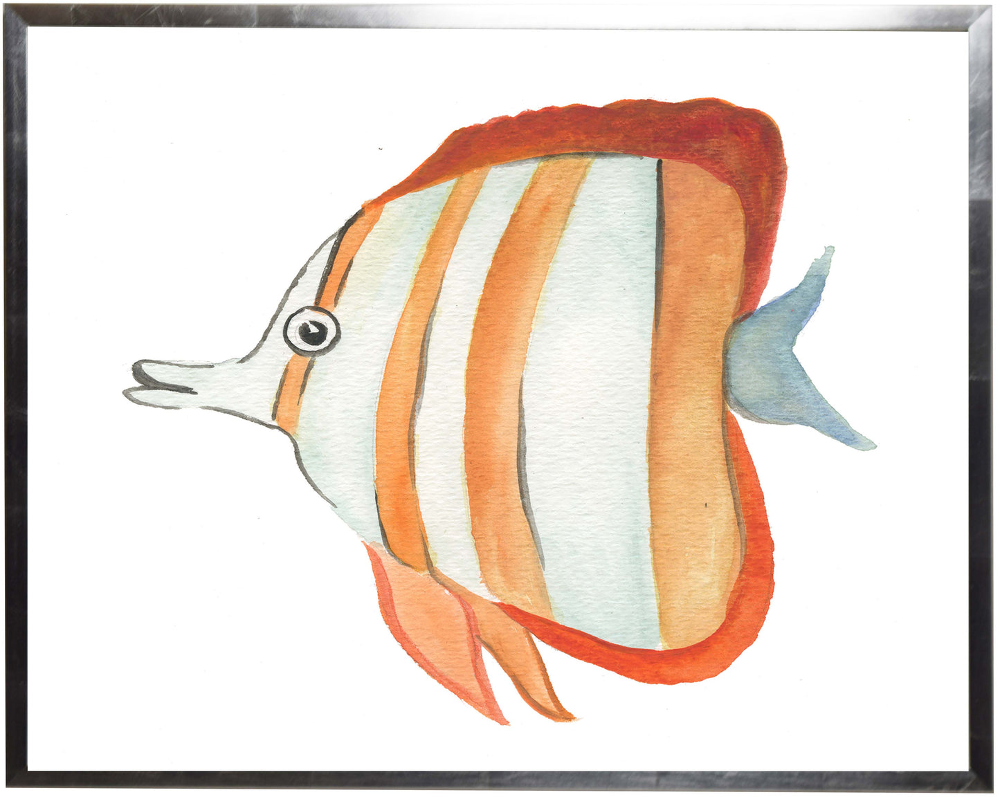 Orange Striped Fish - Online Only