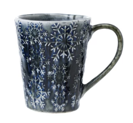 14 oz. Debossed Stoneware Mug II