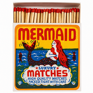 Mermaid | Square   Safety Matches
