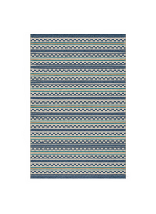 Caldera Modern Checkered Indoor/Outdoor Rug
