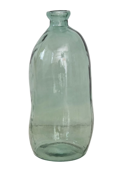 Recycled Glass Organic Shaped Vase