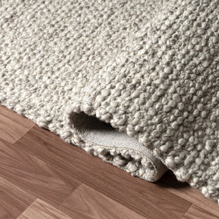 Modern Distressed Wool Handwoven Area Rug
