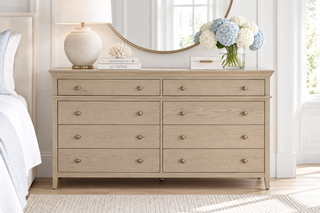 Oxford 8 Drawer Double Dresser
