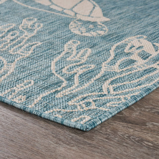 Nautical Animal Indoor/Outdoor Area Rug   3' x 5'
