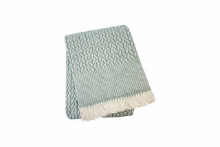 Classic Cable with Border Pattern Throw
