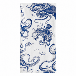 Lucy Blue Kitchen Towel   Multi Octopus
