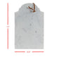 Fleur Vintage Large White Marble Kitchen Serving Board