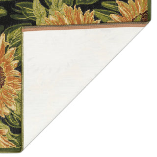 Esencia Sunflowers Indoor/Outdoor Mat Black
