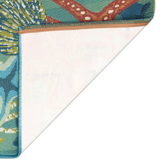 Esencia Starfish Song Indoor/Outdoor Mat Aqua
