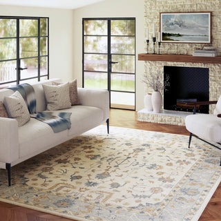 Mavor Farmhouse Floral Indoor Area Rug
