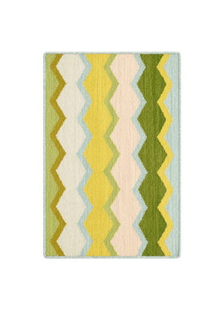 Safety Net Handwoven Wool Rug
