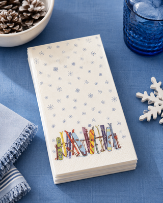 Paper Guest Napkins – Winter Sports
