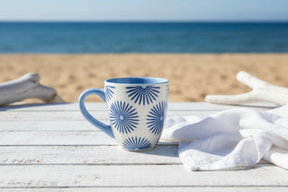 Iris Blue Sprout Mug
