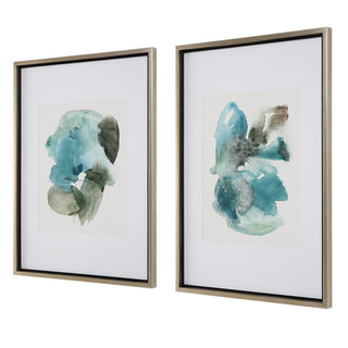 Blueprints Framed Prints   Set of 2
