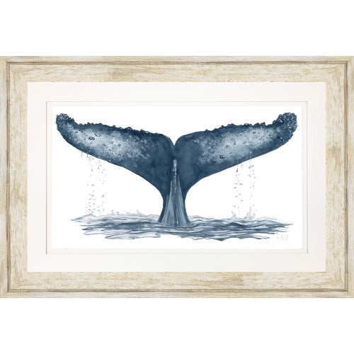 WHALE TAIL FULL 42 X 28 3" DIS-SILVER
