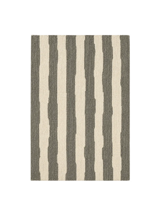 Silas Stripe Hand Micro Hooked Wool Rug

