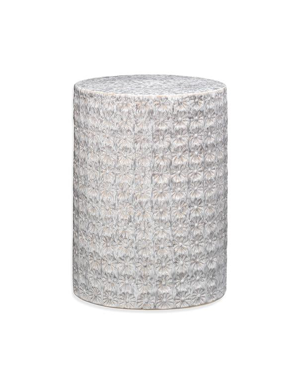 Wildflower Side Table, Cream