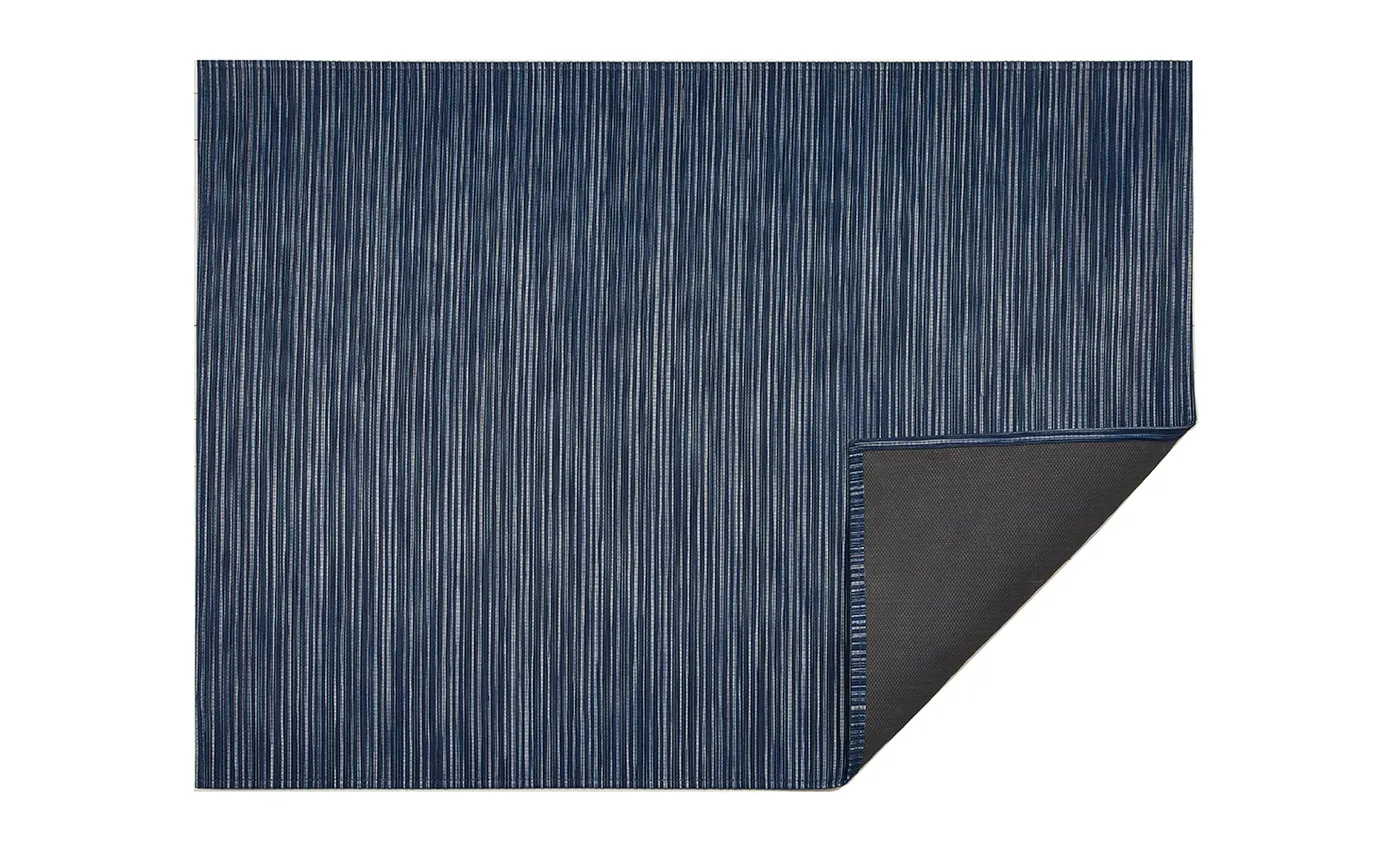 Rib Weave Floormat Indigo 2' x 4'