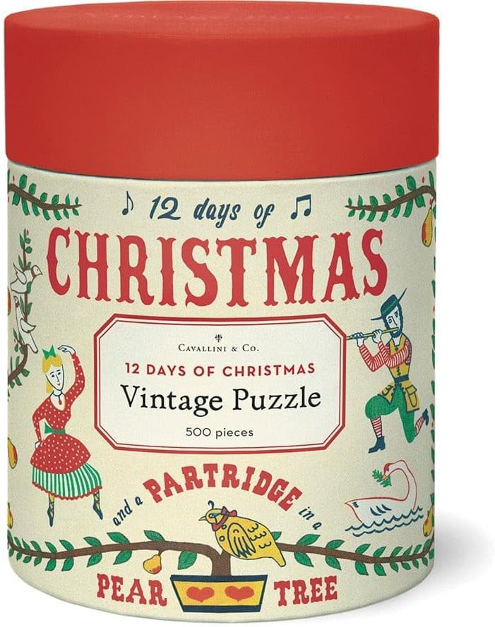 Twelve Days of Christmas 500 Piece Puzzle