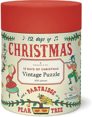 Twelve Days of Christmas 500 Piece Puzzle
