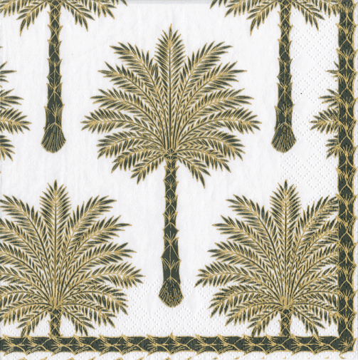 Grand Palms Black Napkins