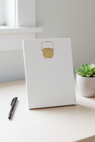 Nantucket Basket Notepad
