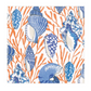 SHELL TOILE-CORAL Napkins