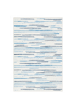Elwood Blue Machine Washable Rug
