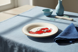 Lobster Round Plate
