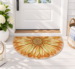 Sunflower Indoor/Outdoor Mat Yellow

