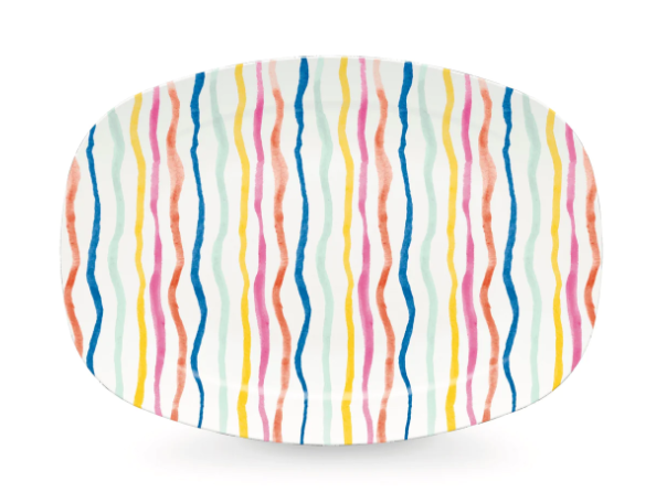 Confetti Stripe Tease Platter