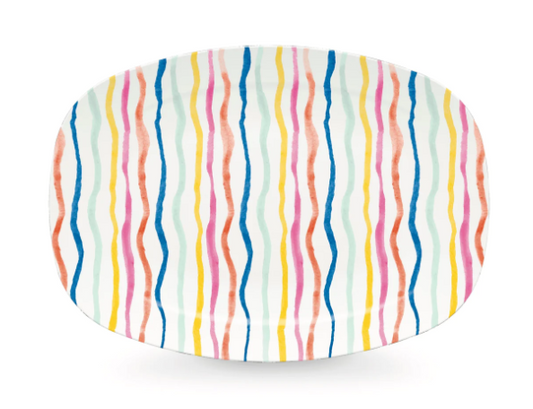 Confetti Stripe Tease Platter