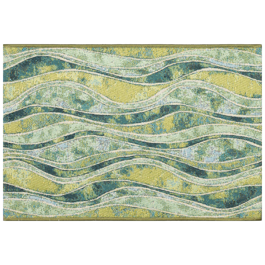 WAVE GREEN 24"x34.5"