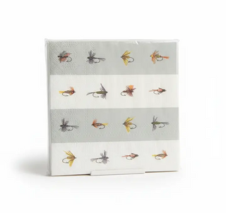 Paper Cocktail Napkins – Fly Fishing

