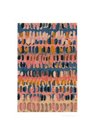 Paint Chip Natural Wool Rug
