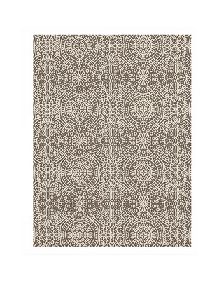 Temple Hand Micro Hooked Wool Rug
