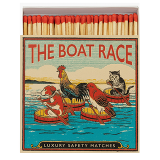 The Boat Race Square Matchbox
