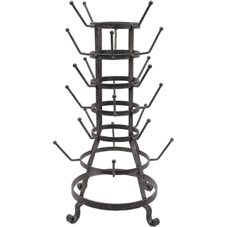 Metal Bottle Holder with Hooks ***
