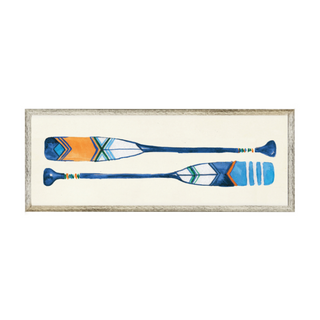 Watercolor Oar Pair K
