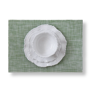 VIDA Rect Woven Placemat (Green)
