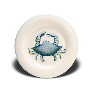 Blue Crab Round Plate
