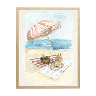 Watercolor Beach Scene B
