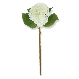 29 Inch White Hydrangea Stem
