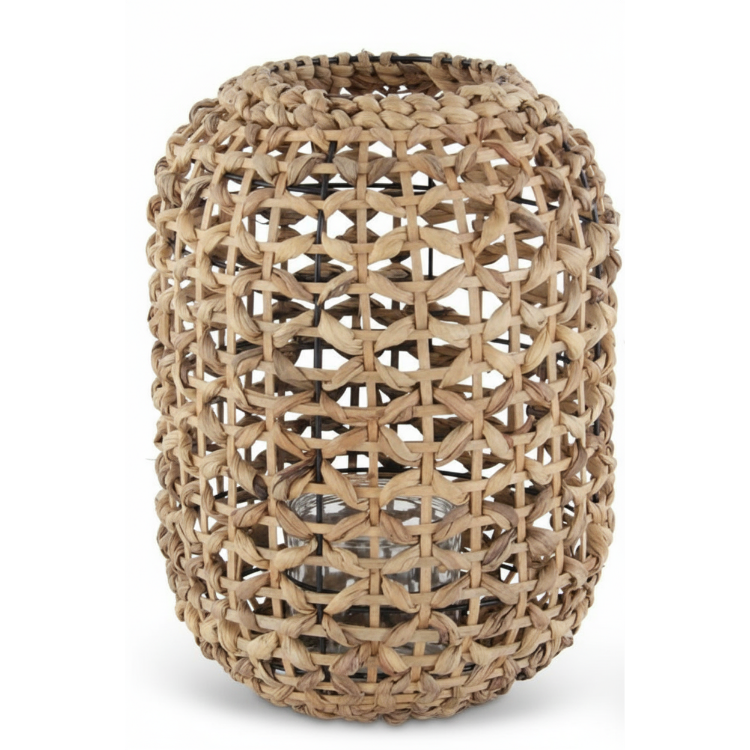 The Spotted Whale Water Hyacinth Grass Lantern - Thumbnail 3