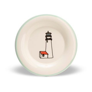 Lighthouse Cape Cod Round Plate
