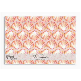 Scallop Shells Paper Placemats
