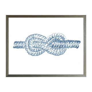 Navy Blue Sketched Knot D

