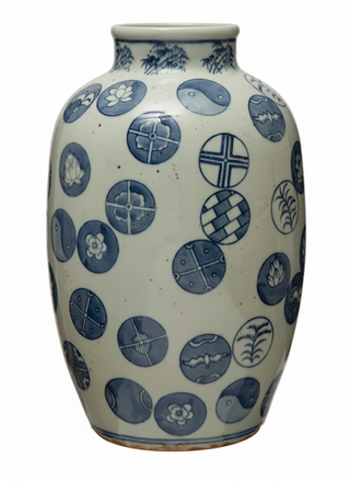 Blue & White Vase
