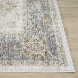 Elara Damask Farmhouse Indoor Area Rug
