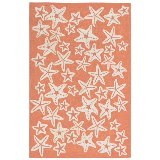 Starfish Coral Capri Rug 24x36